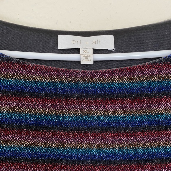 Anthropologie rainbow shimmer tunic dress - Picture 2 of 4